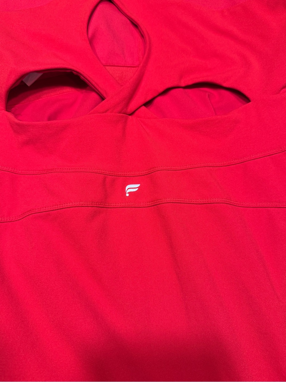 Fabletics Red Define Performance Dress Ultra Mini - Picture 9 of 9